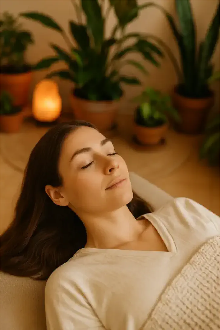 2-Hour Guided Session Woman in a 2-hour guided appointment